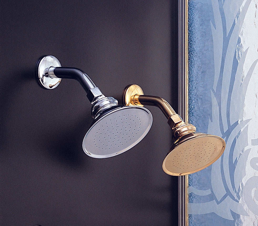 Strom Living Shower Head 4" Diameter with 1.75 GPM and Solid Brass