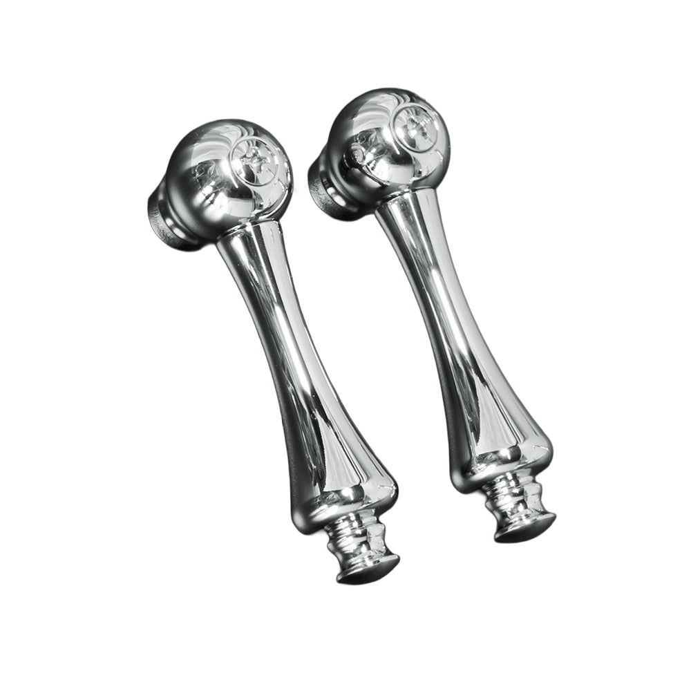 Strom Living P0202 Faucet Handle Set Pair with Solid Brass