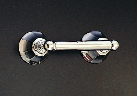 Strom Living Mississippi Vintage Style Wall Mount Toilet Paper Holder with Solid Brass and Mounting Hardware