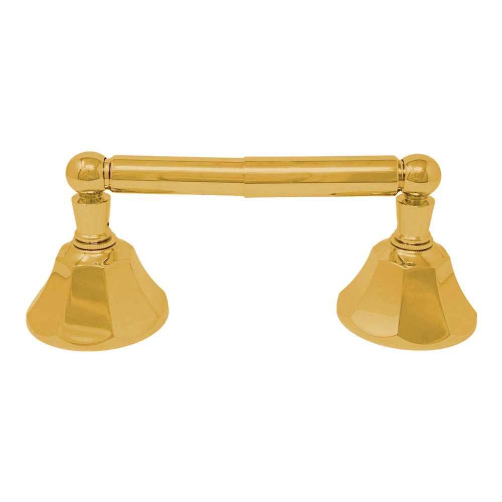 Strom Living Mississippi Vintage Style Wall Mount Toilet Paper Holder with Solid Brass and Mounting Hardware