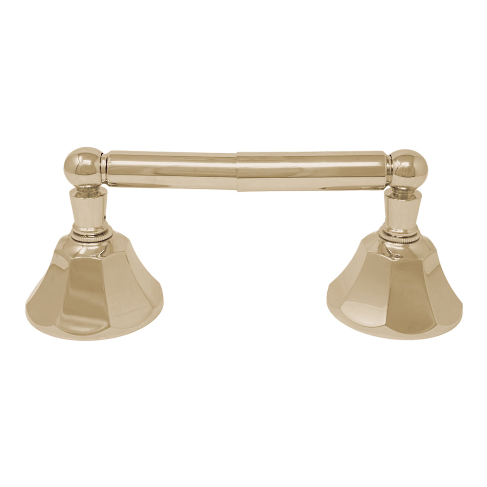 Strom Living Mississippi Vintage Style Wall Mount Toilet Paper Holder with Solid Brass and Mounting Hardware
