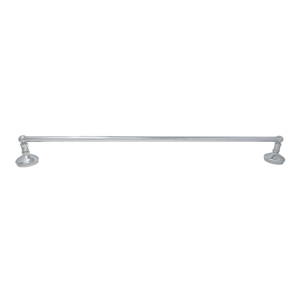Strom Living Sacramento Vintage Style Wall Mount Towel Bar with Escutcheons/Brackets and Screws