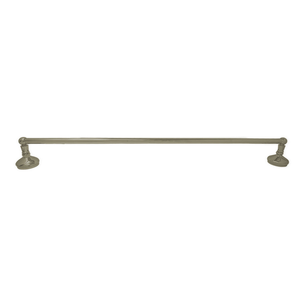Strom Living Sacramento Vintage Style Wall Mount Towel Bar with Escutcheons/Brackets and Screws