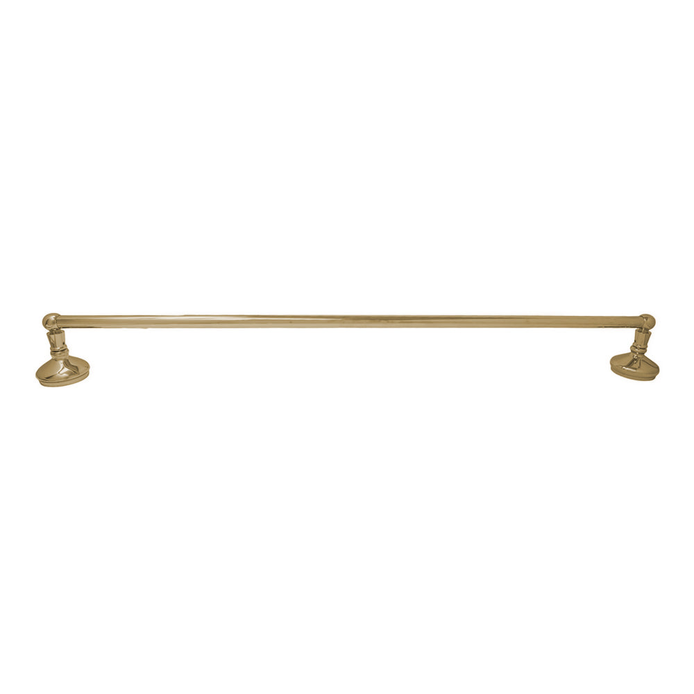 Strom Living Sacramento Vintage Style Wall Mount Towel Bar with Escutcheons/Brackets and Screws