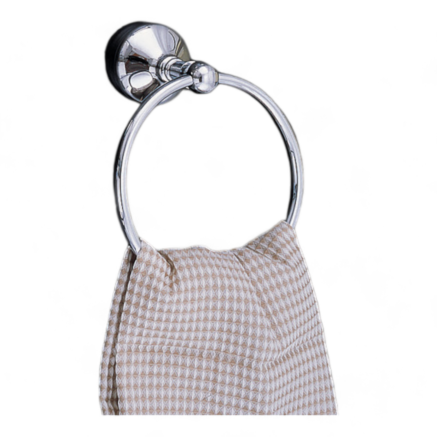 Strom Living Sacramento Vintage Style Towel Holder Ring with High Quality Solid Brass and Escutcheon