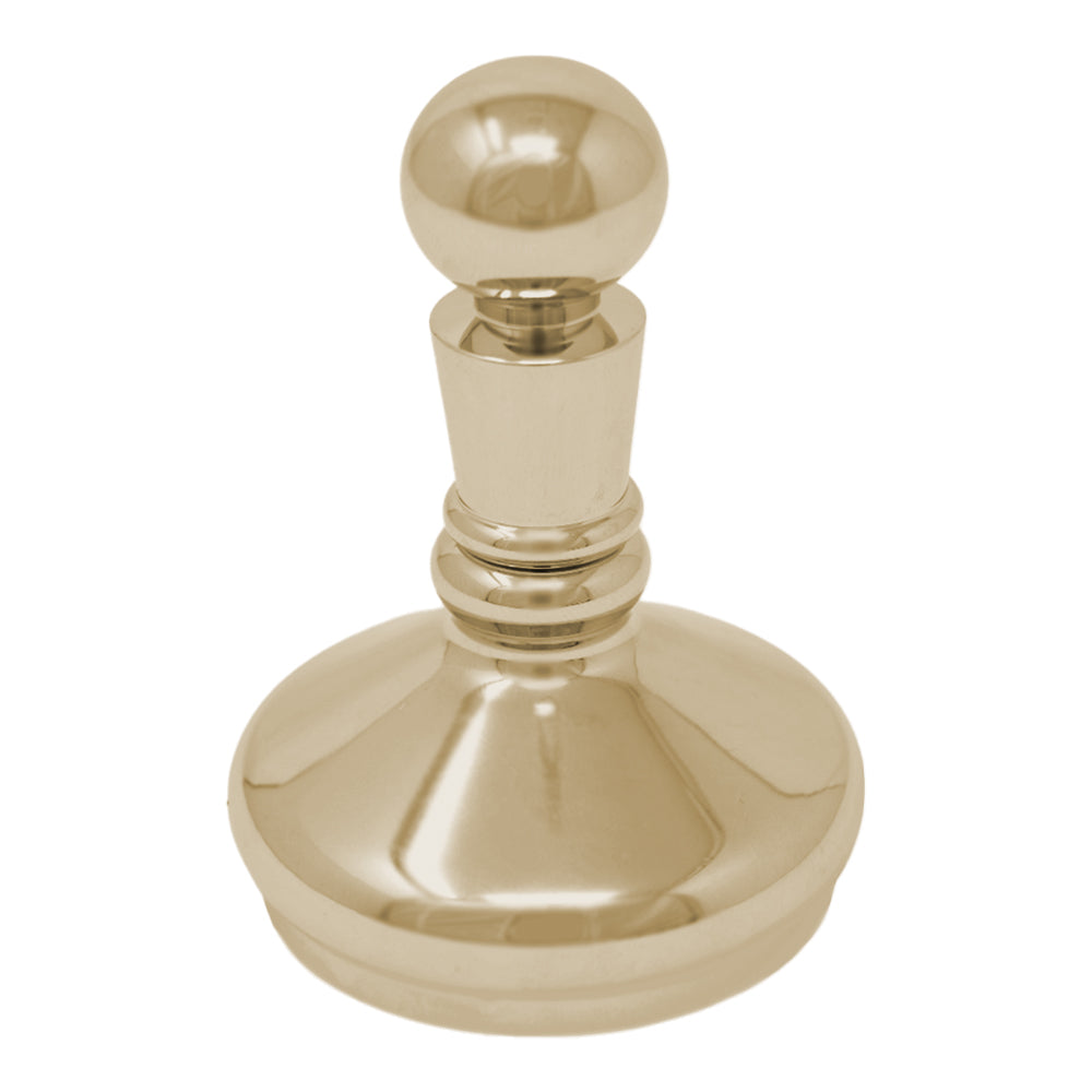 Strom Living Sacramento Traditional Wall Mounted Robe Hook with High Quality Solid Brass