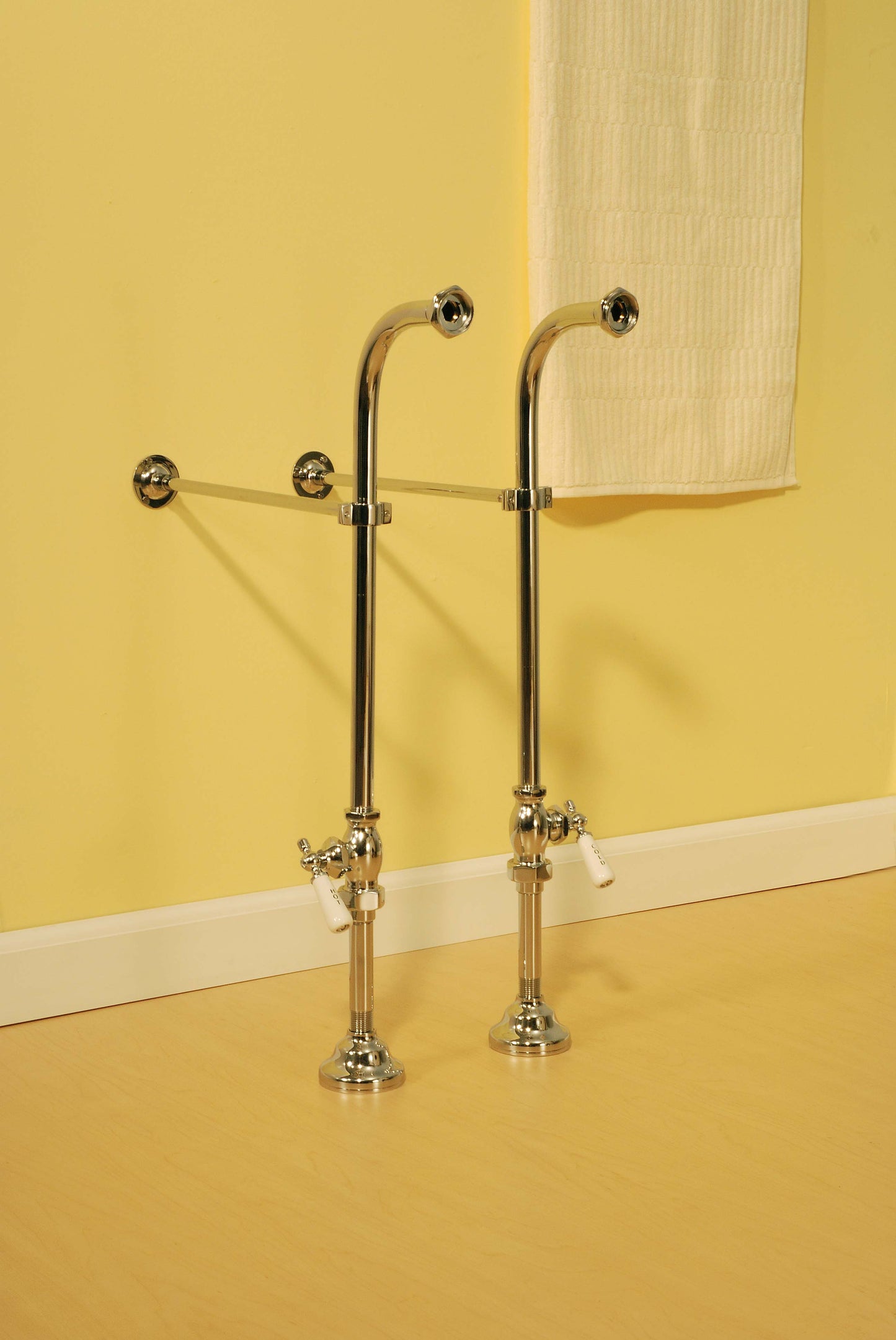 Strom Living Free Standing Tub Supply Set with Shutoffs
