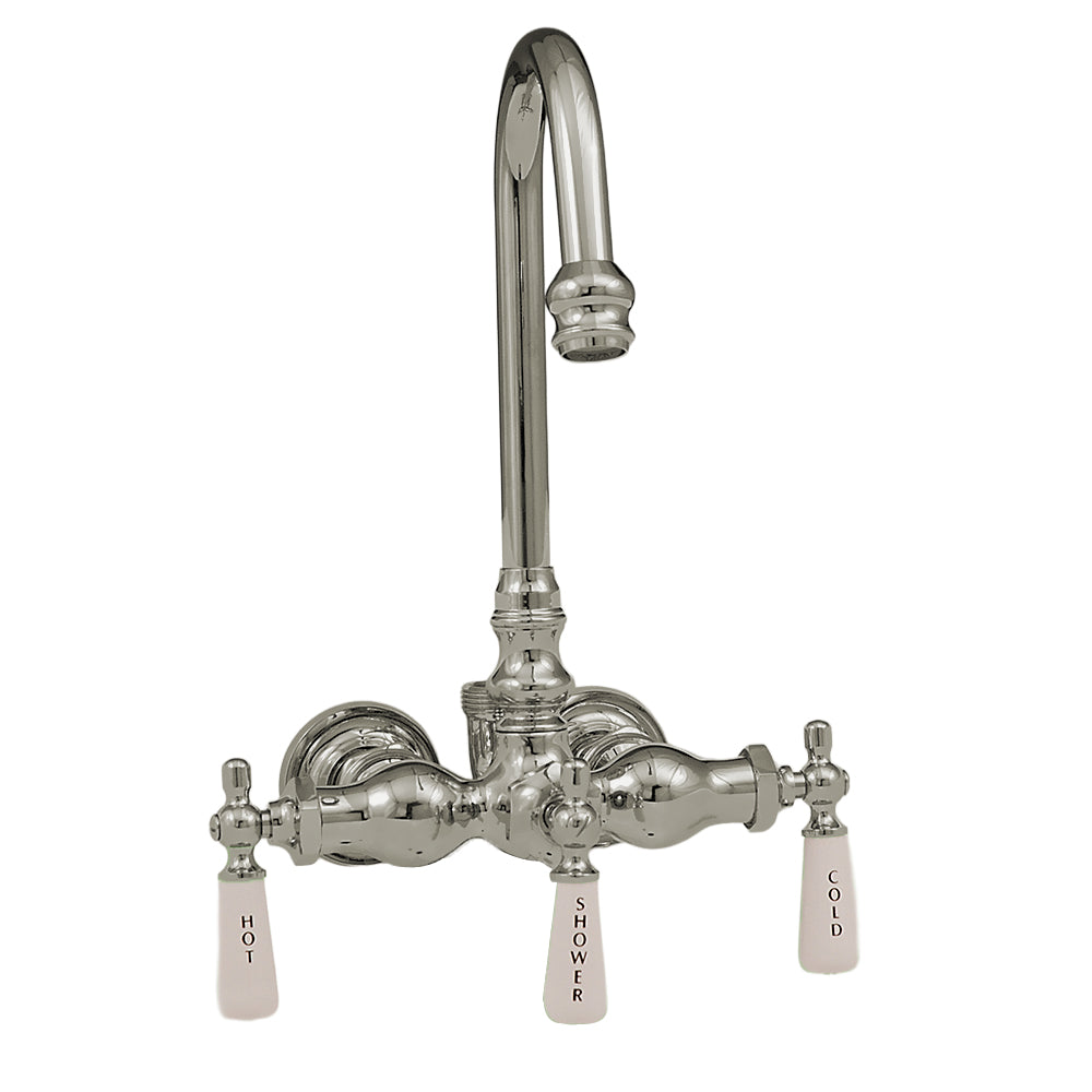 Strom Living Tub Faucet with Diverter Handle and Gooseneck Spout