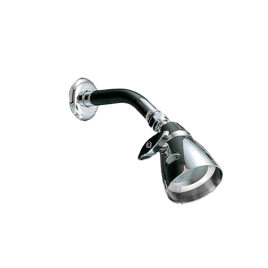 Strom Living St. Lawrence Wall Shower Set With Cross Handle, 8" Center, 2" Shower Nipple and 3 Way Tee