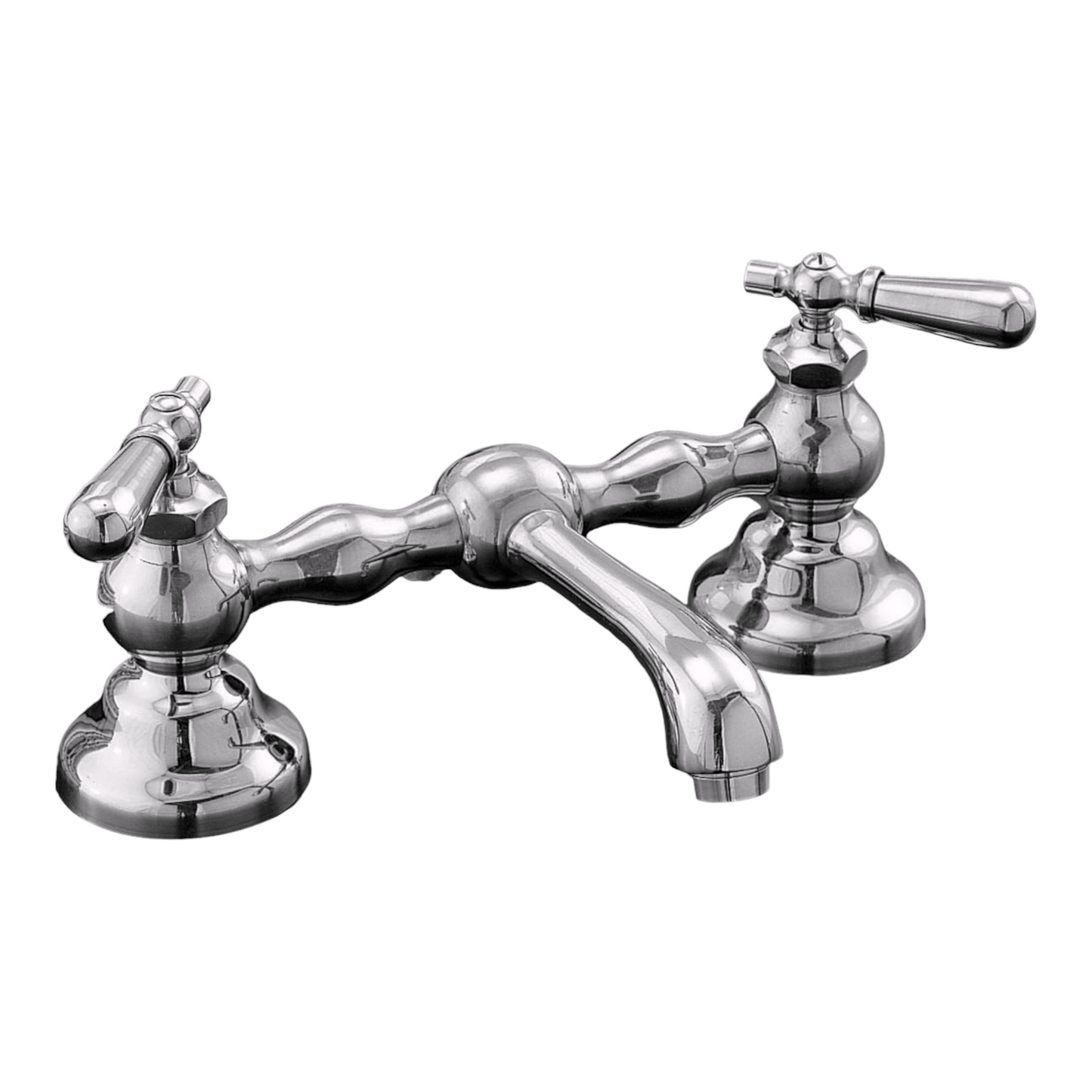 Strom Living P0565-8 Columbia Bridge Faucet with Straight Spout & Lever Handles