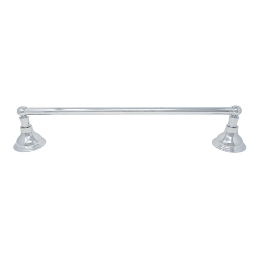 Strom Living St. Lawrence Traditional Style Wall Mount Towel Bar 18'' with High Quality Solid Brass and Brackets