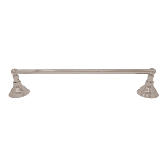 Strom Living St. Lawrence Traditional Style Wall Mount Towel Bar 18'' with High Quality Solid Brass and Brackets