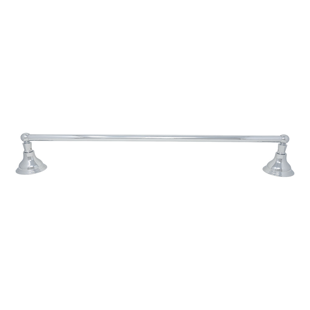 Strom Living St. Lawrence Traditional Style Wall Mount Towel Bar 18'' with High Quality Solid Brass and Brackets