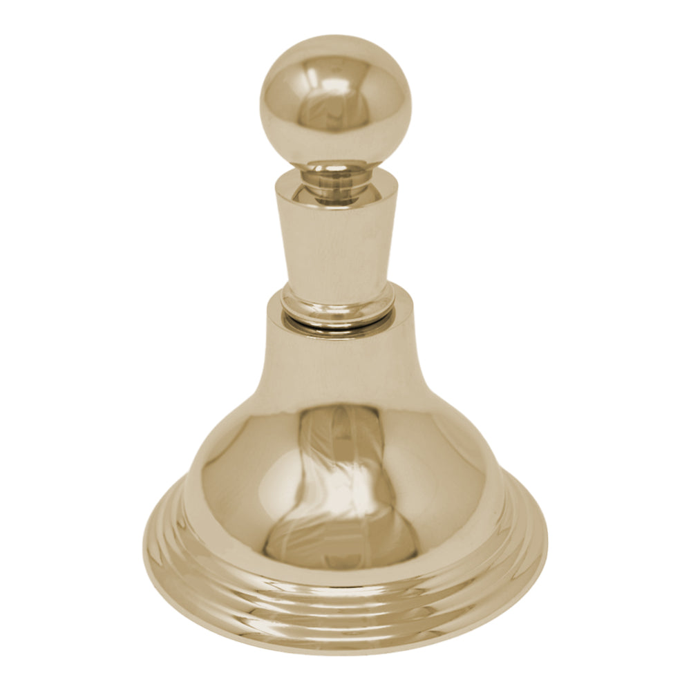Strom Living St. Lawrence Traditional Wall Mounted Robe Hook with Escutcheon and Solid Brass