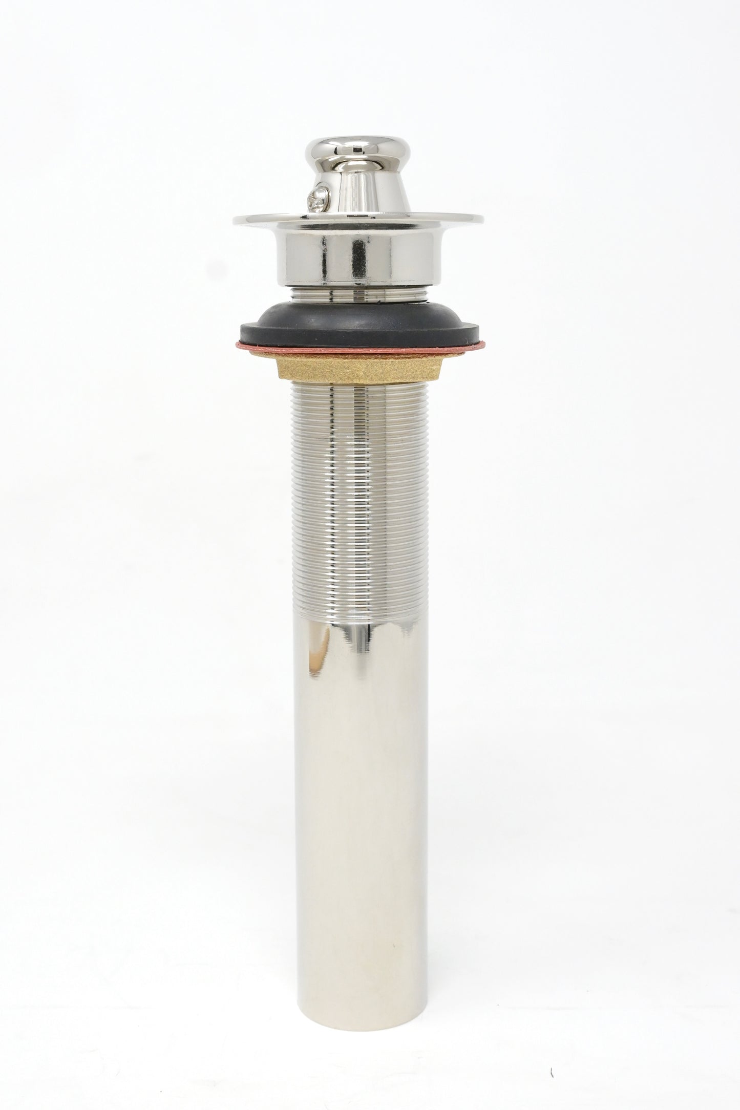 Strom Living Lavatory Drain with Easy Lift Stopper and Without Overflow Holes