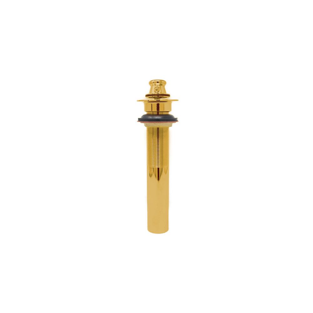 Strom Living Lavatory Drain with Easy Lift Stopper and Without Overflow Holes