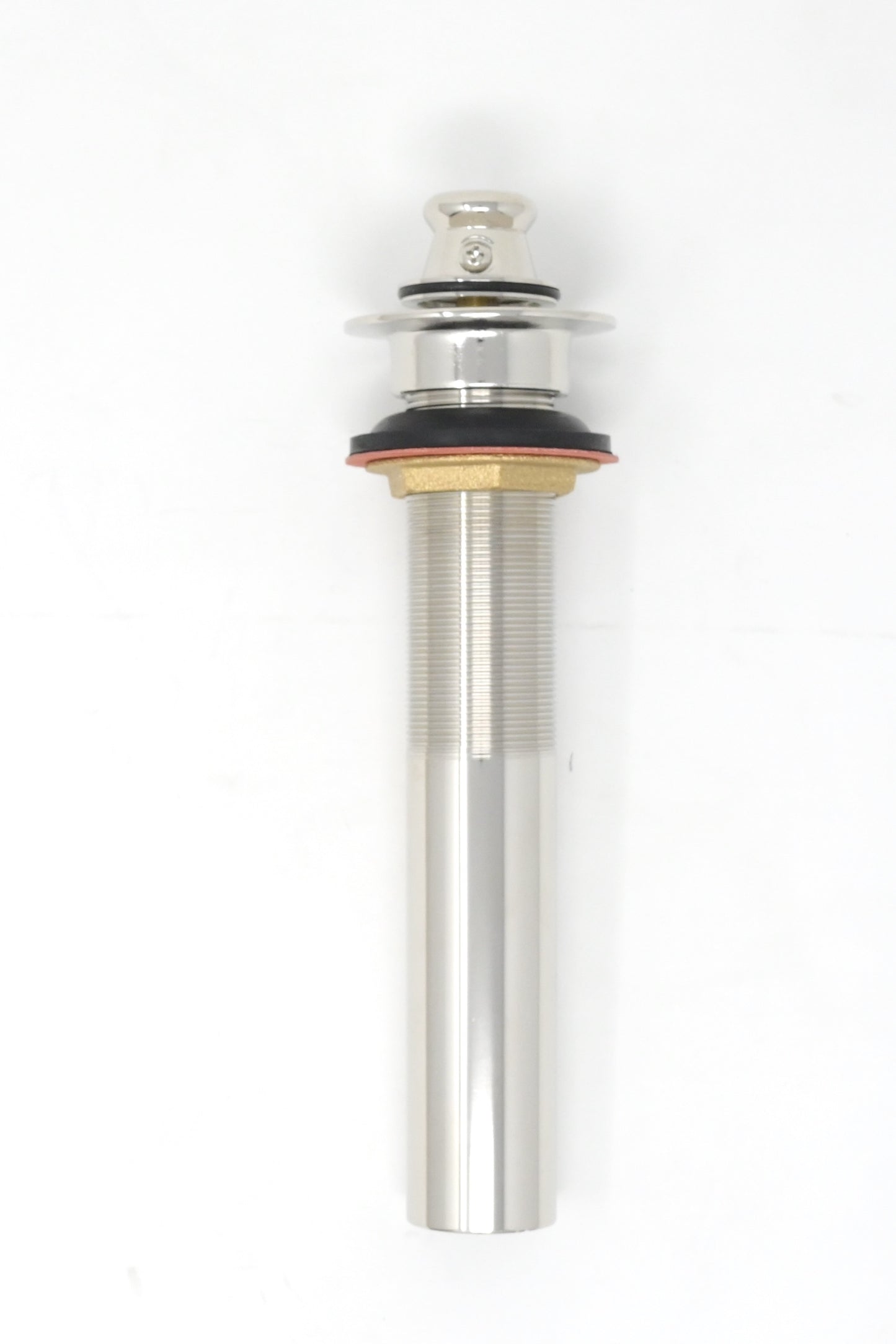 Strom Living Lavatory Drain with Easy Lift Stopper and Without Overflow Holes