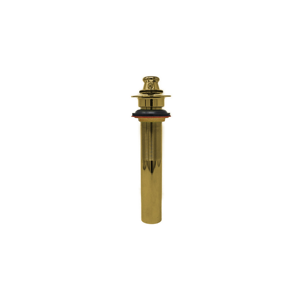 Strom Living Lavatory Drain with Easy Lift Stopper and Without Overflow Holes
