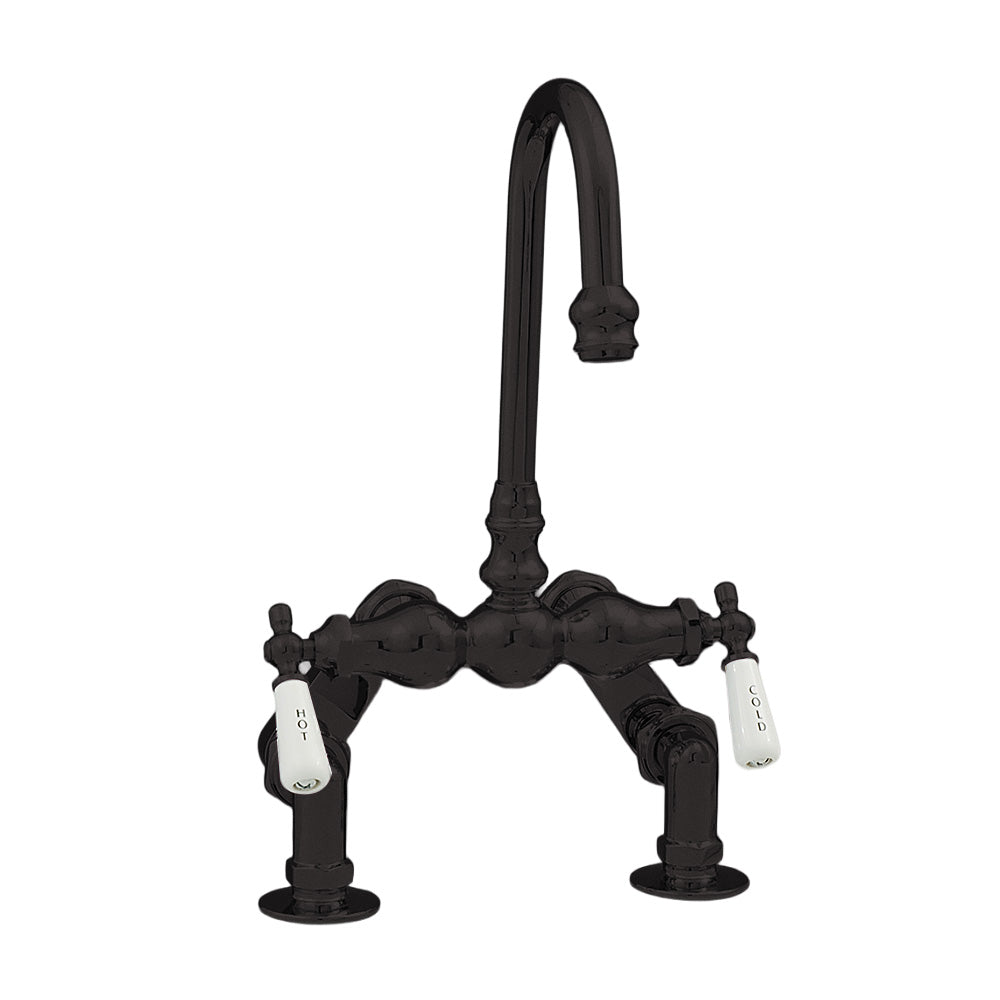 Strom Living Deck Mount Faucet with Variable Centers