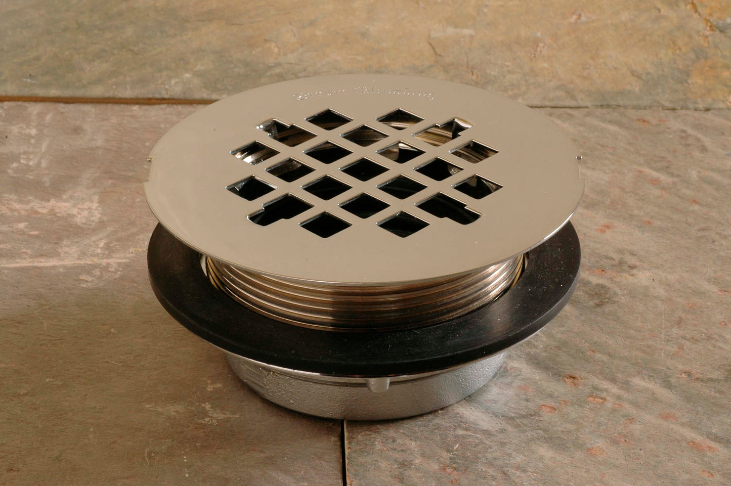 Strom Living Shower Pan Drain with 4 1/4" Flange