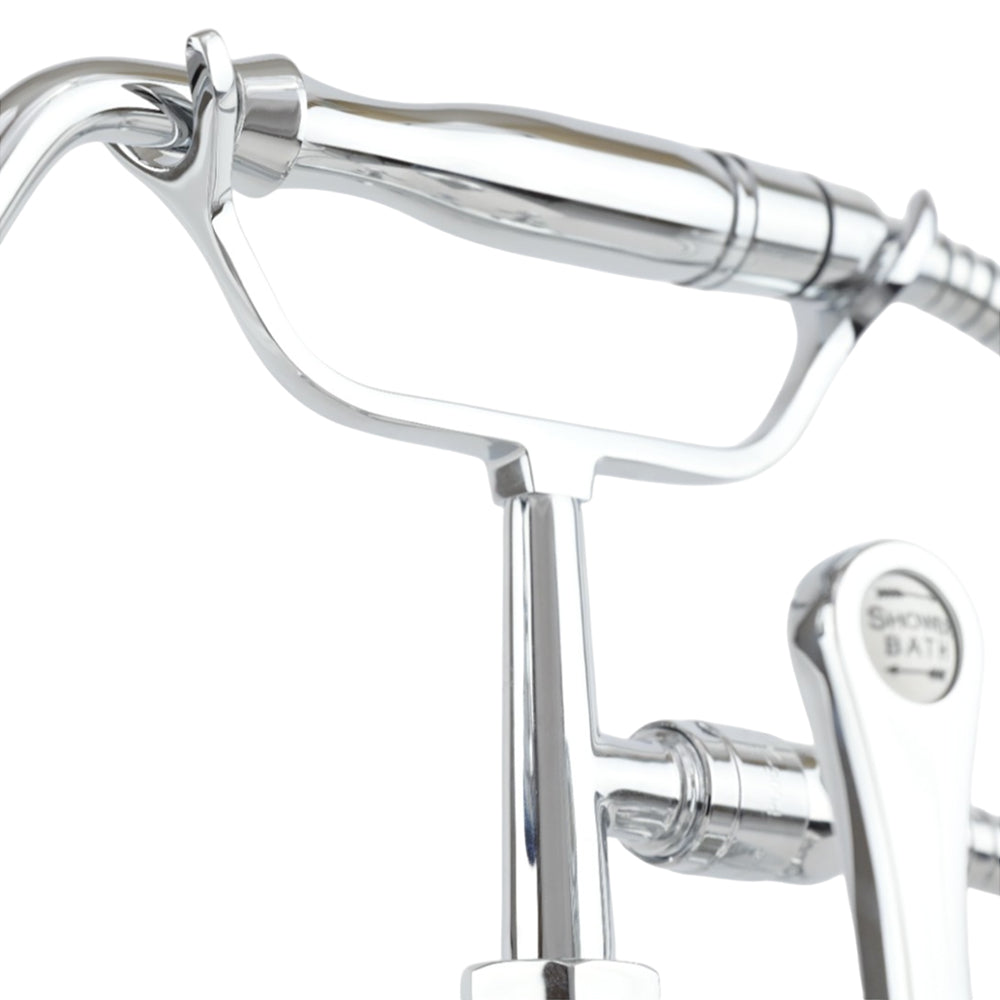 Strom Living British Telephone Lavatory Faucet with Lever Handles and 7" Centers