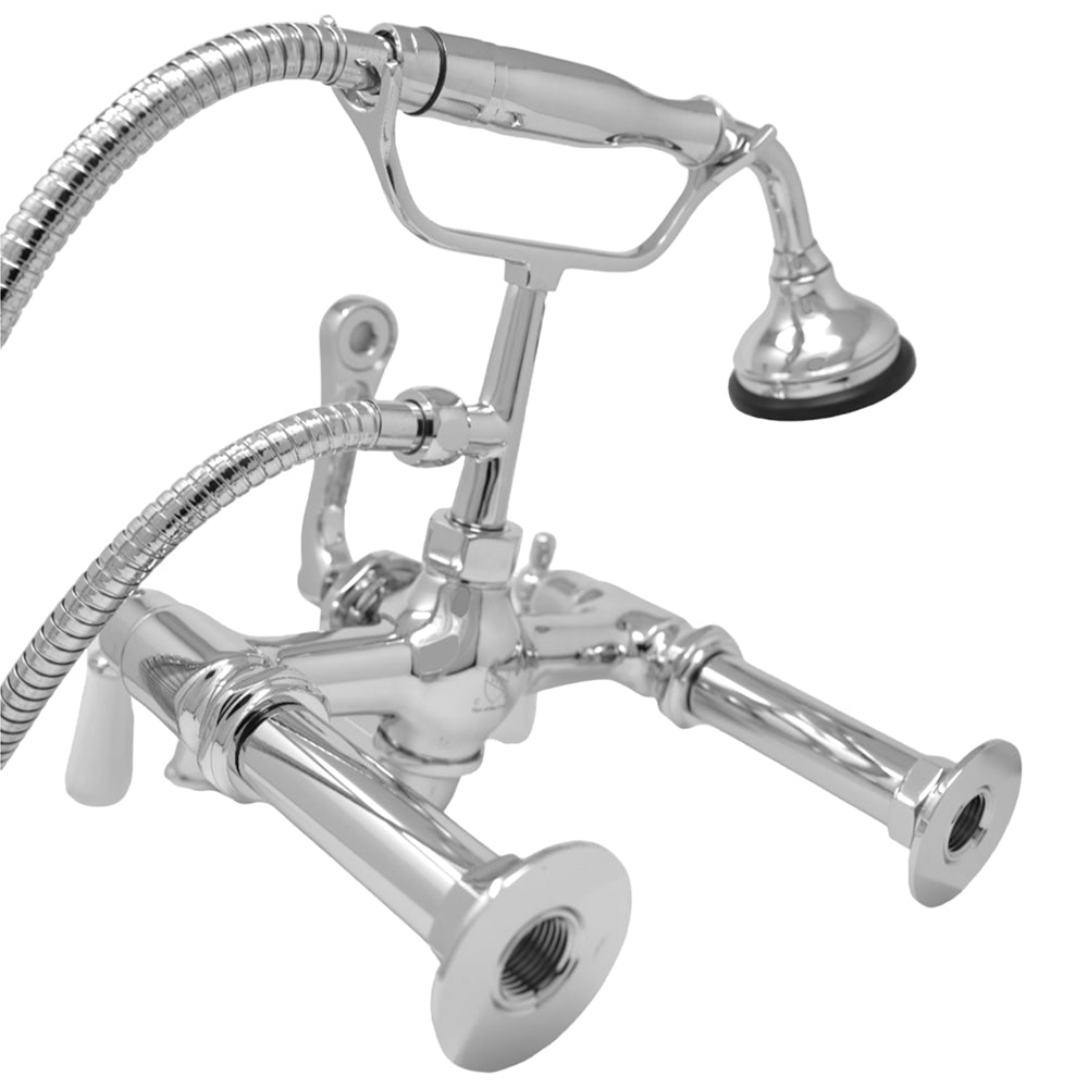 Strom Living British Telephone Lavatory Faucet with Lever Handles and 7" Centers