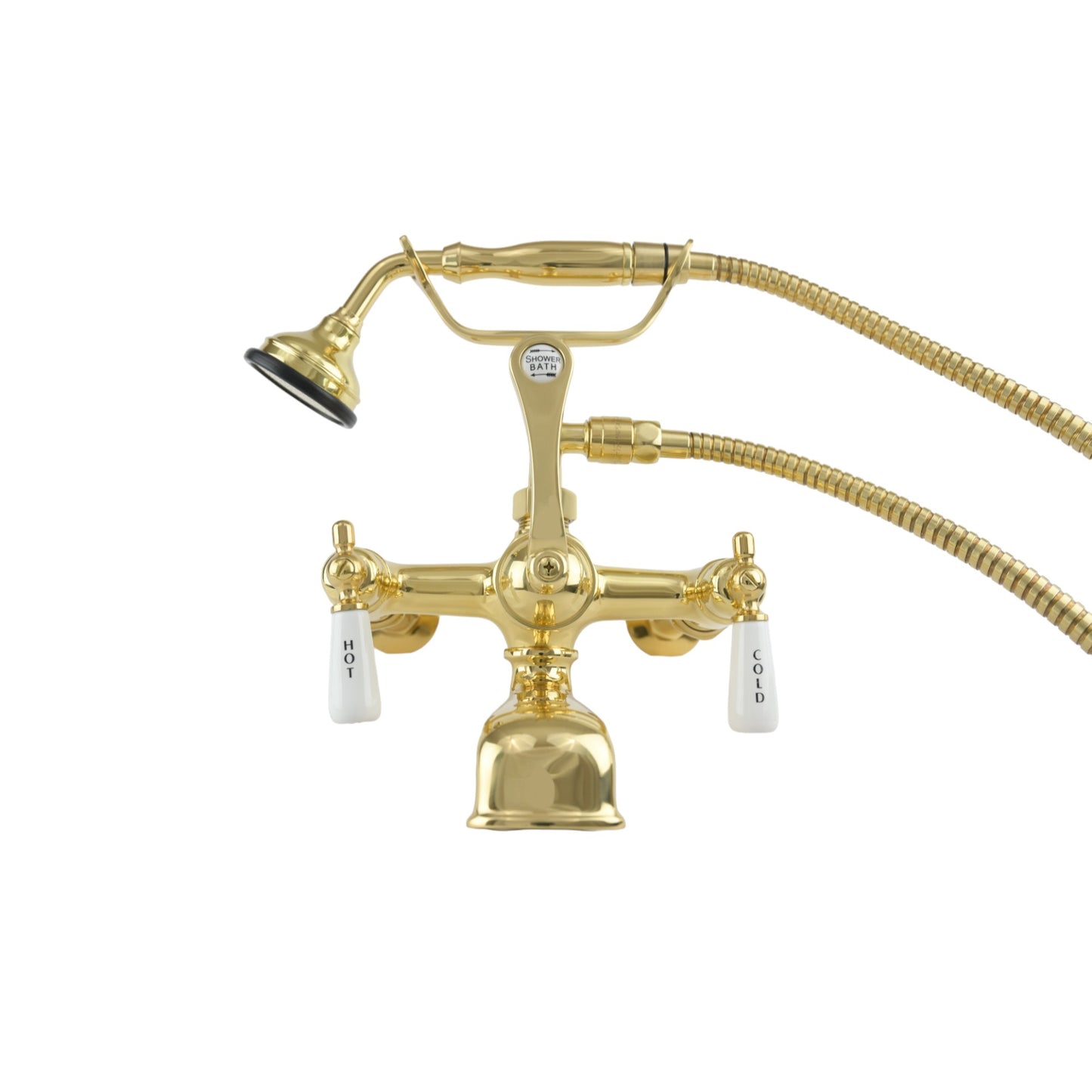 Strom Living British Telephone Lavatory Faucet with Lever Handles and 7" Centers