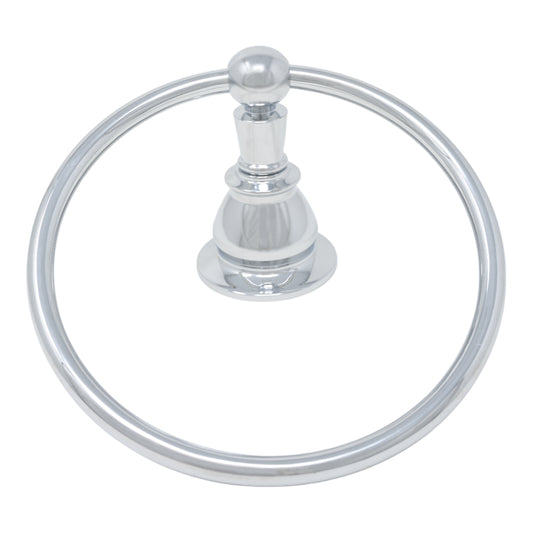 Strom Living Rio Grande Traditional Wall Mount Towel Holder Ring with High Quality Solid Brass