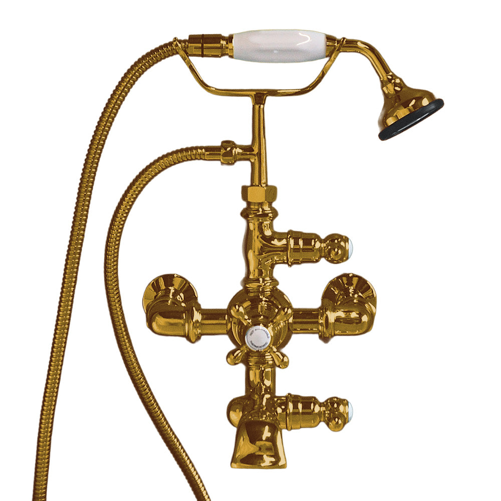 Strom Living Thermostatic Tub Faucet with Handheld Shower