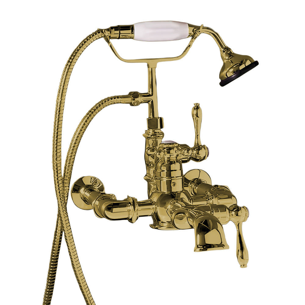 Strom Living Thermostatic Tub Faucet Wall Mount with 7" Centers