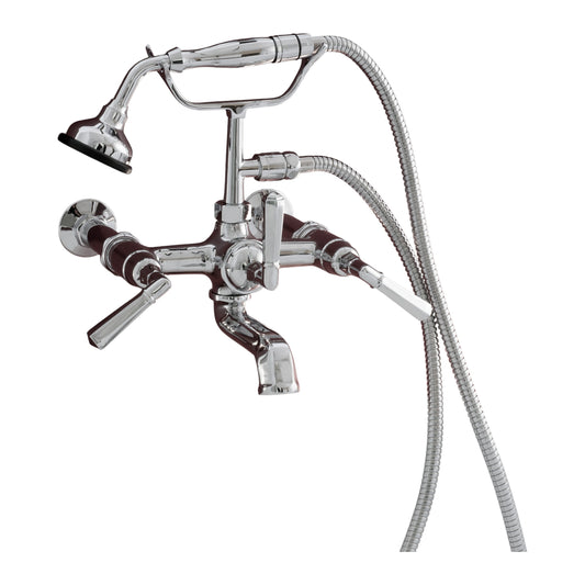 Strom Living Deco Wall Mounted British Telephone Faucet with Handheld Shower