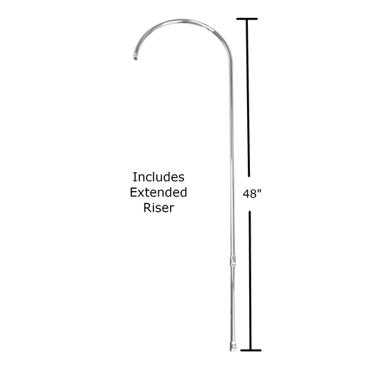 Strom Living 36" Hook Riser with 1/2" IPS
