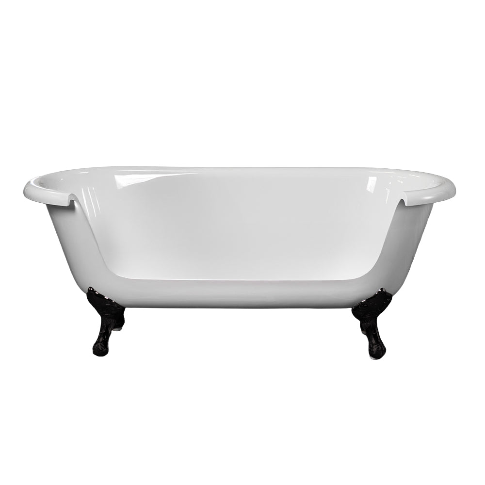 Strom Living Acrylic 66" Sofa Tub with 4 Legs