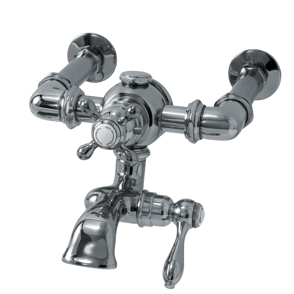Strom Living Thermostatic Wall Mounted Faucet with 7" Center