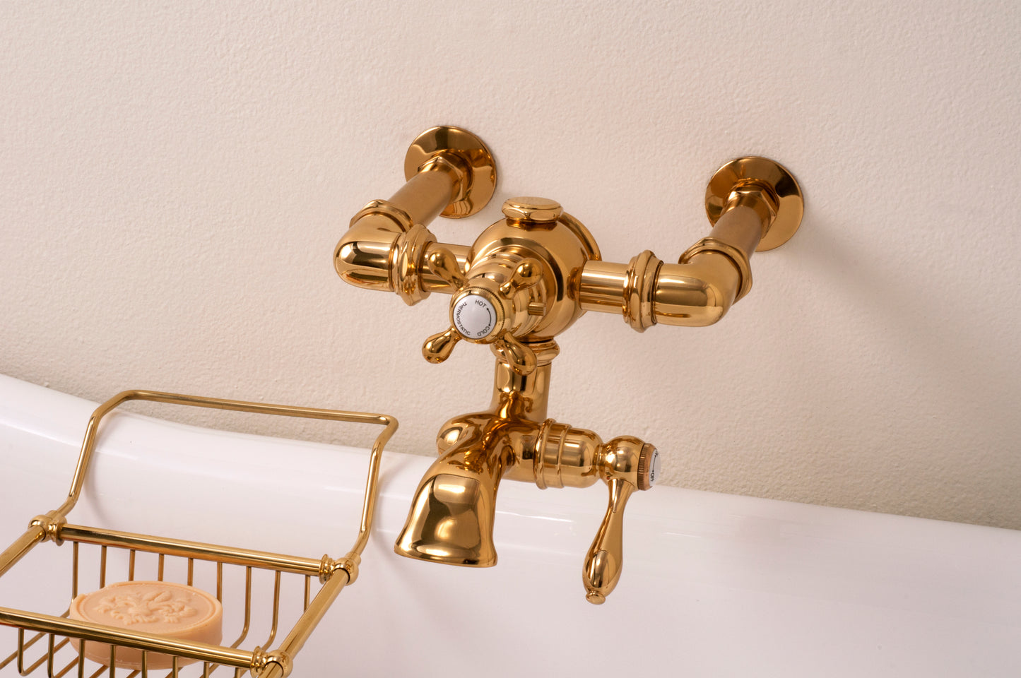 Strom Living Thermostatic Wall Mounted Faucet with 7" Center