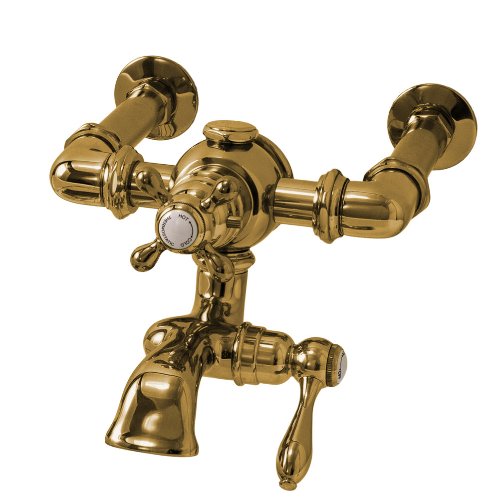 Strom Living Thermostatic Wall Mounted Faucet with 7" Center