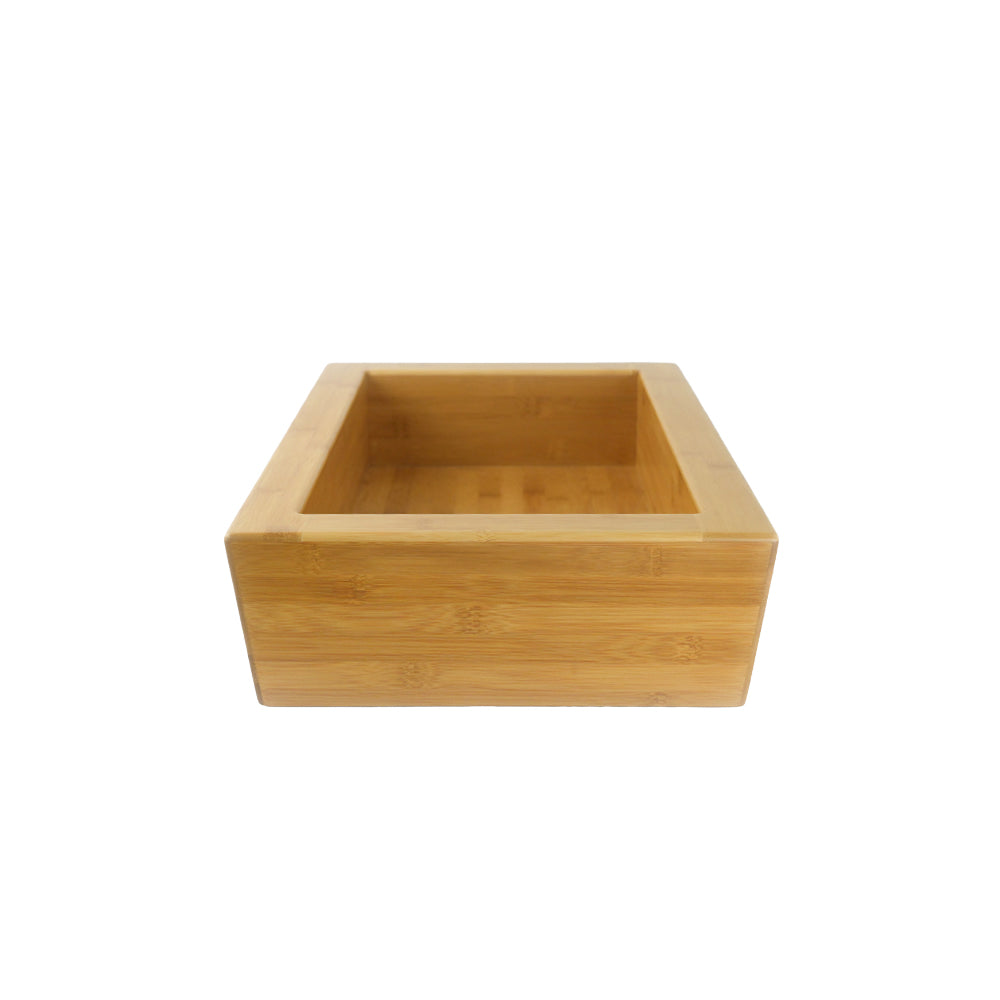 Strom Living Solid Bamboo Rectangular Sink in Natural Color