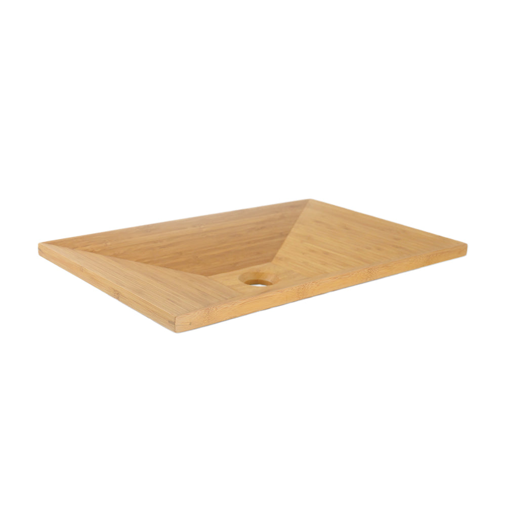 Strom Living Bamboo Shallow Vessel Sink in Natural Color