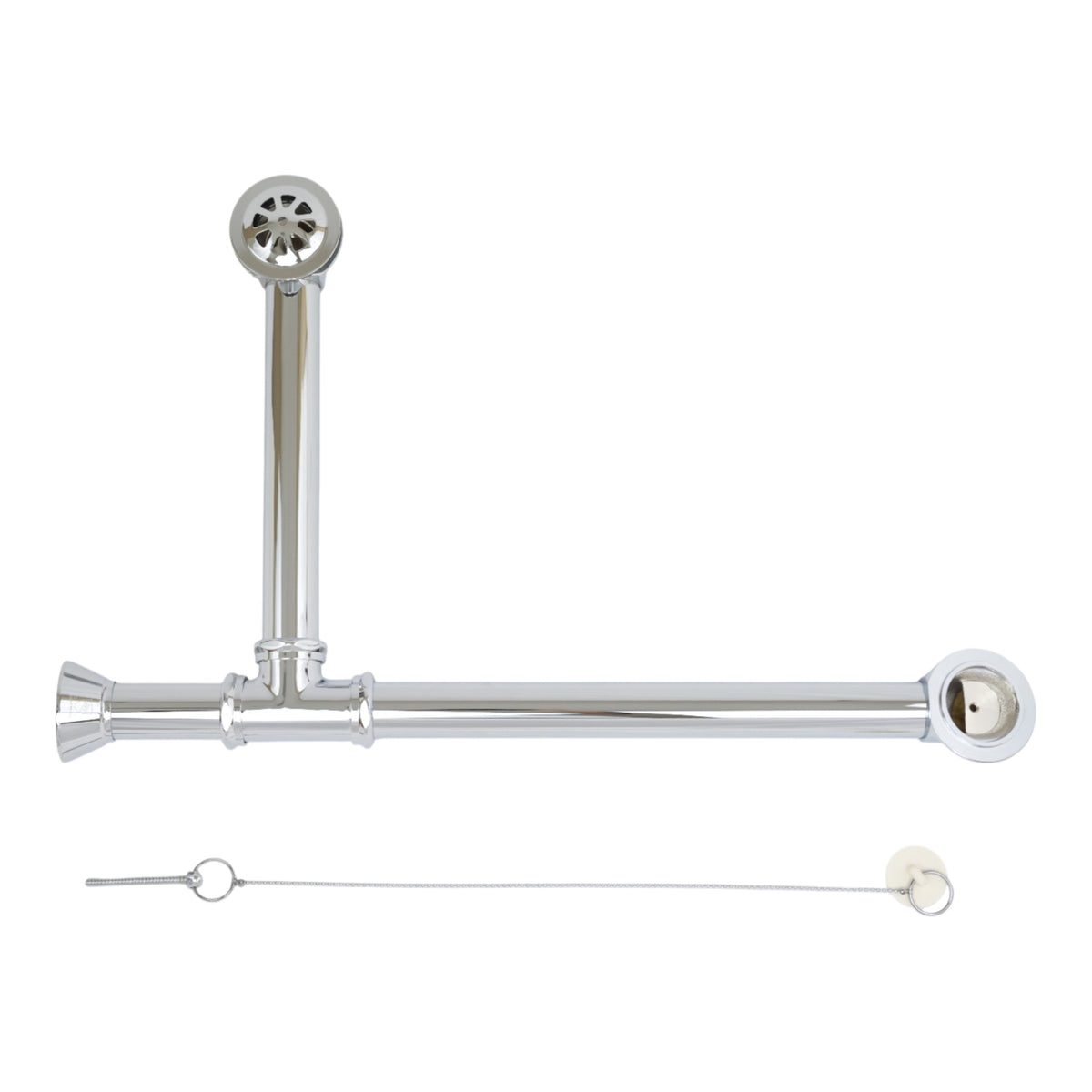 Strom Living P0007 chain and stopper waste and overflow tub drain