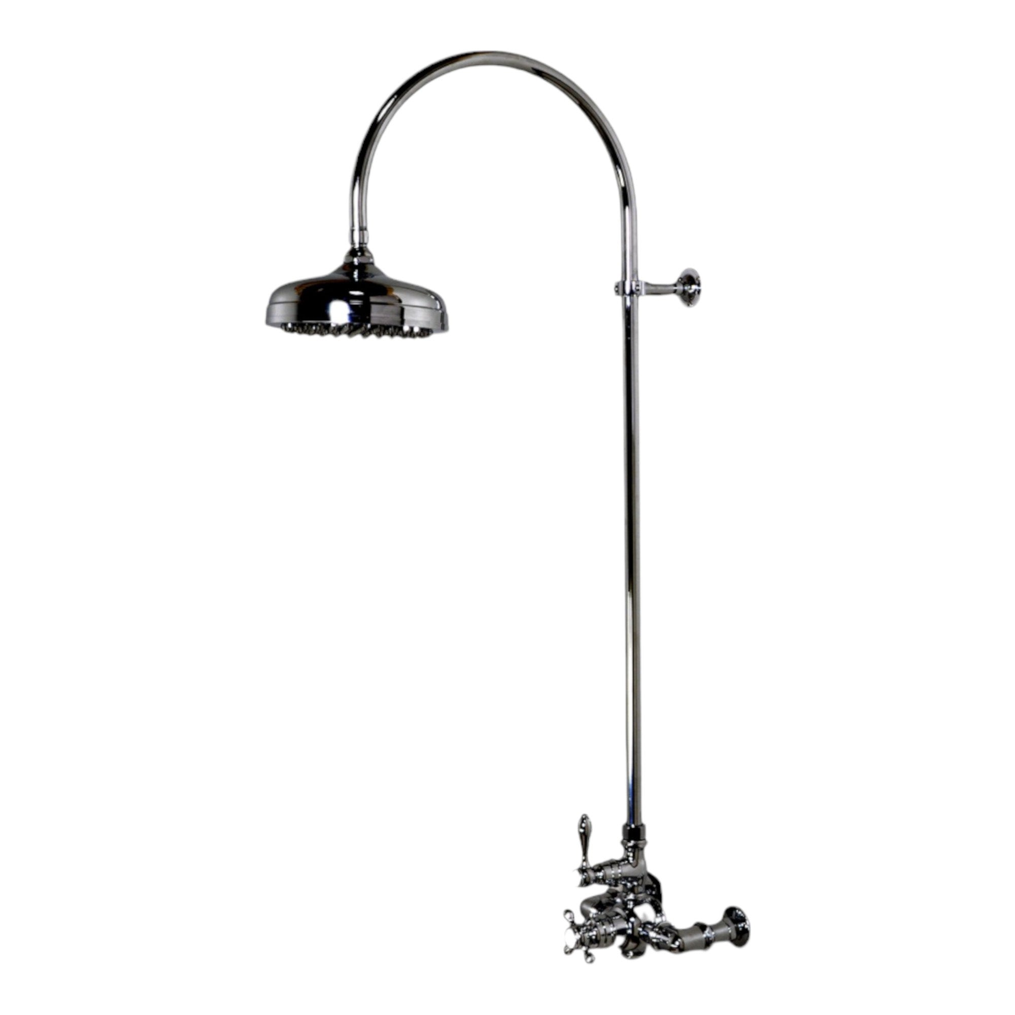 Exposed Thermostatic Shower System P1087 | Strom Living Polished Nickel - Showers