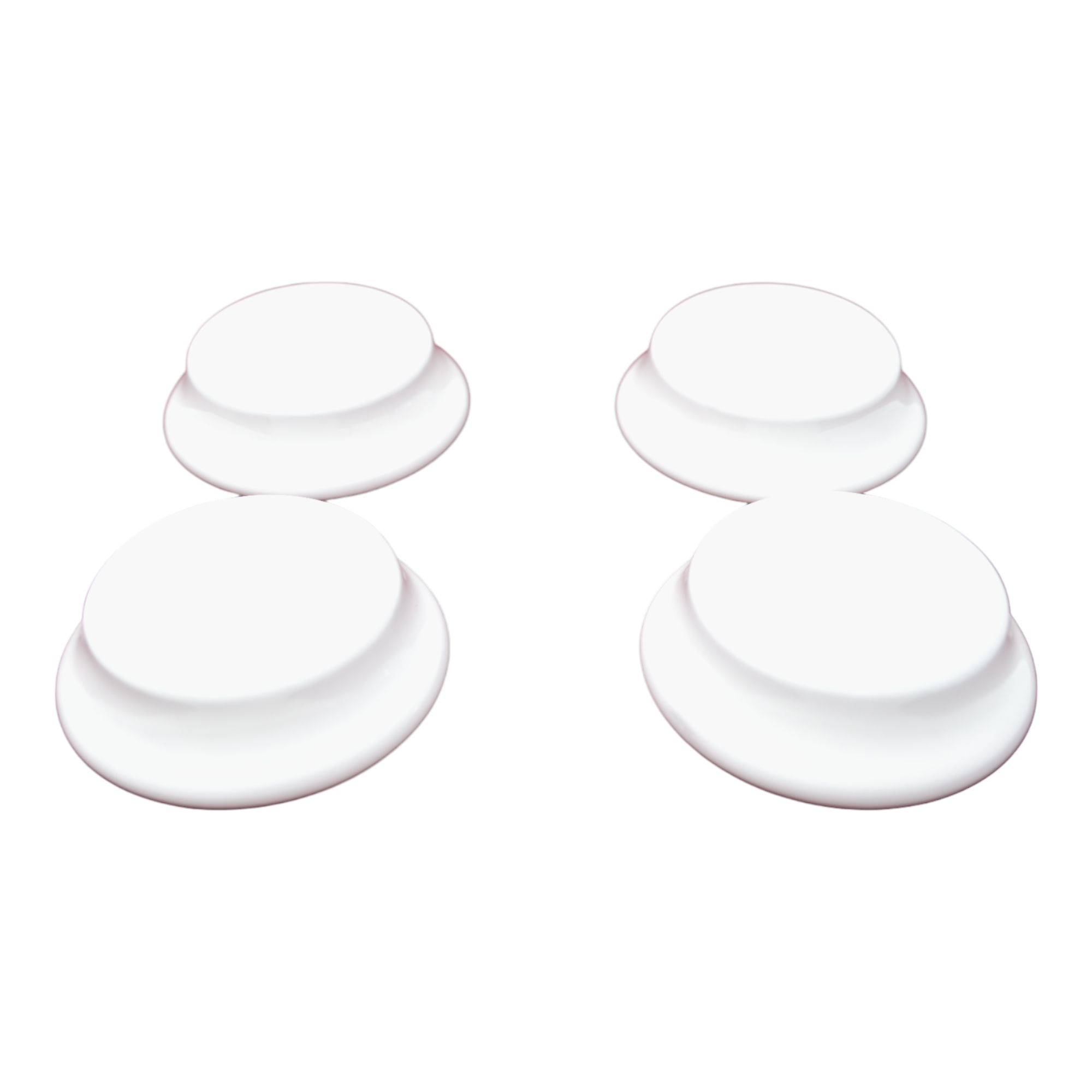 P0706 Porcelain Tub Coaster