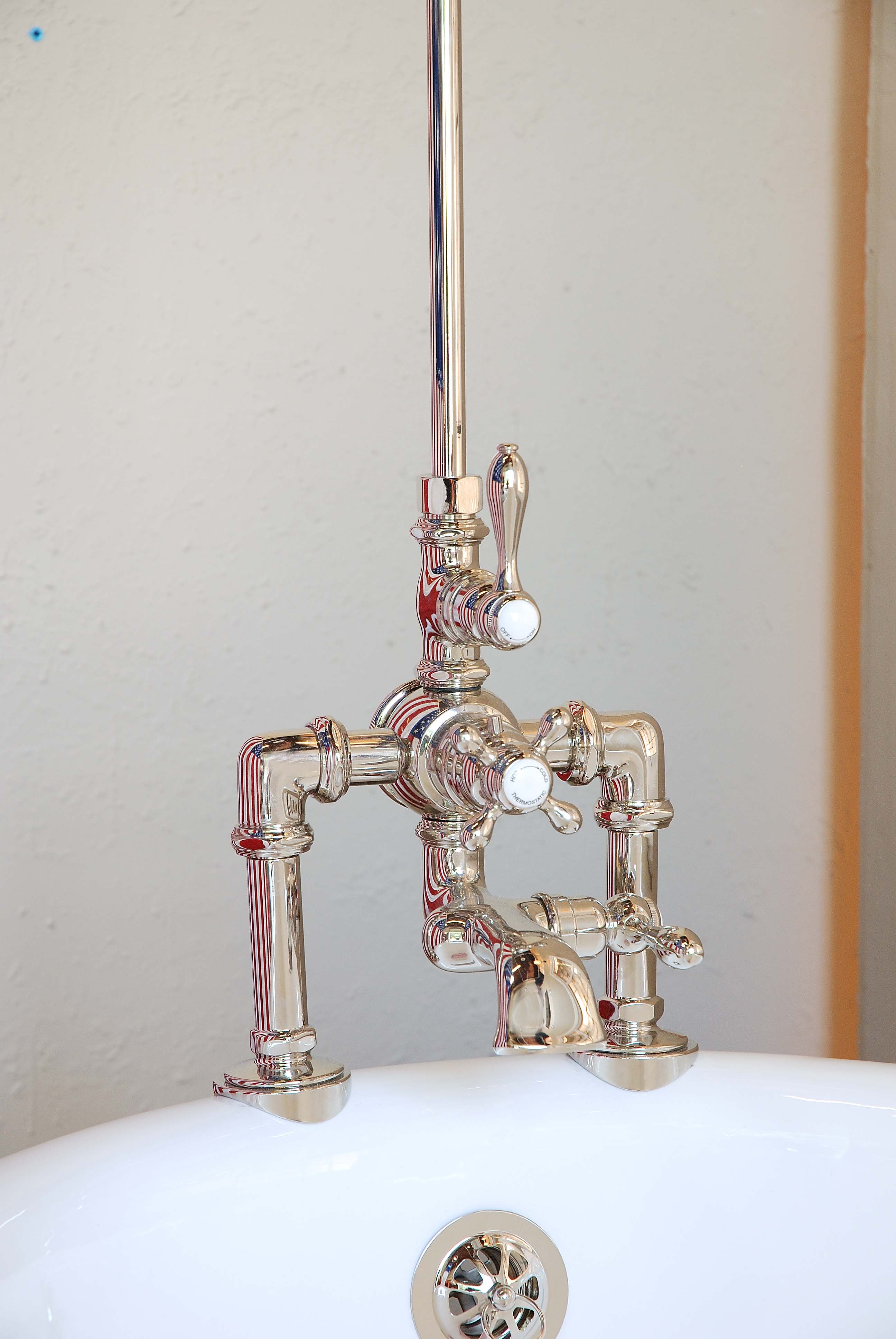 Thermostatic Tub Enclosure Shower System P0918 | Strom Living - Showers