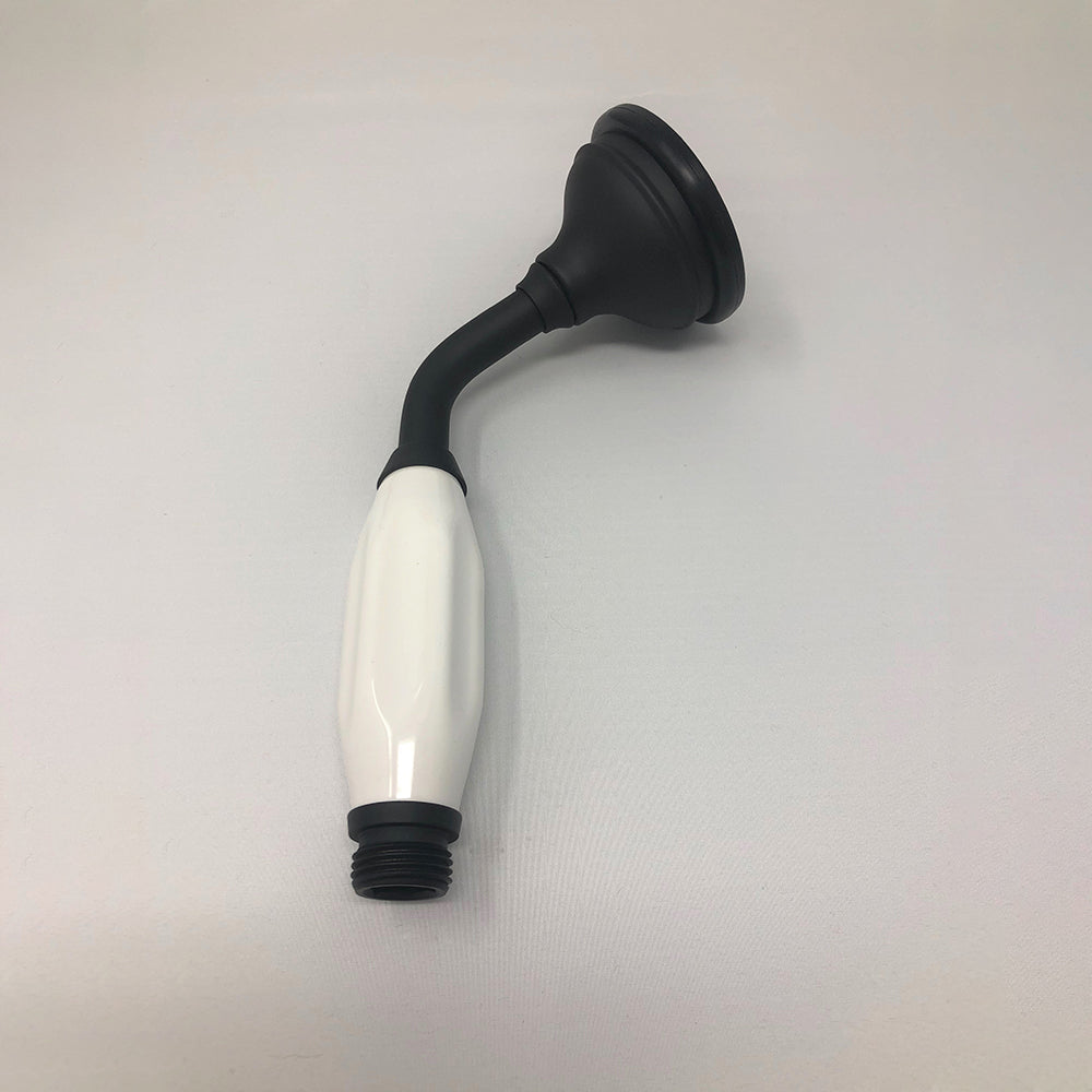 Strom Living Porcelain Handheld Shower with Handheld Shower Hose and Vacuum Breaker