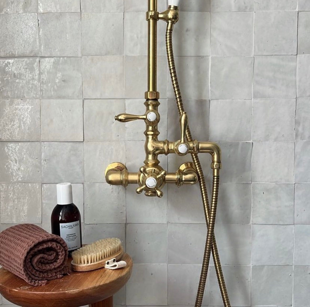Exposed Shower System with Handshower P0713 | Strom Living