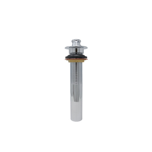 Strom Living Lavatory Drain Assembly with Easy Lift Stopper and Overflow Holes