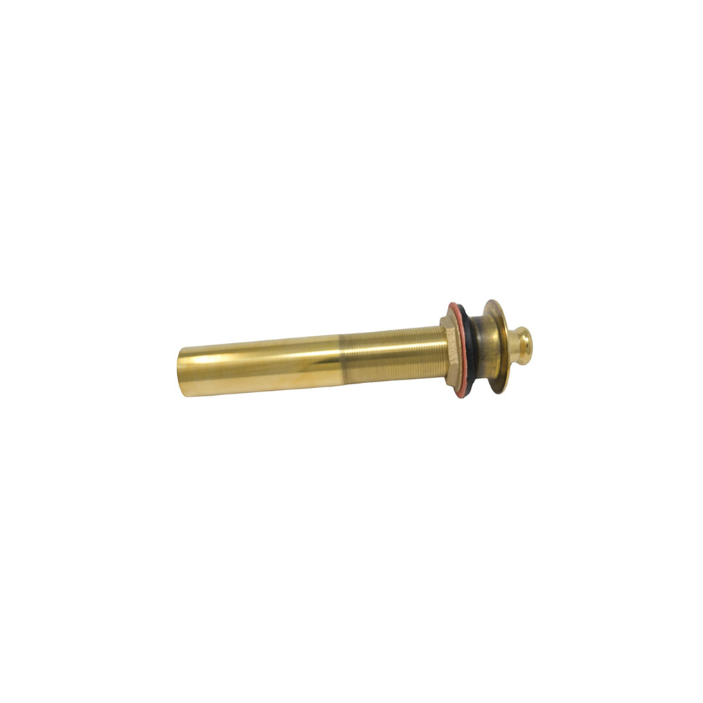 Lavatory Drain Assembly with Easy Lift Stopper and Overflow Holes P0001 | Strom Living - Sink Components