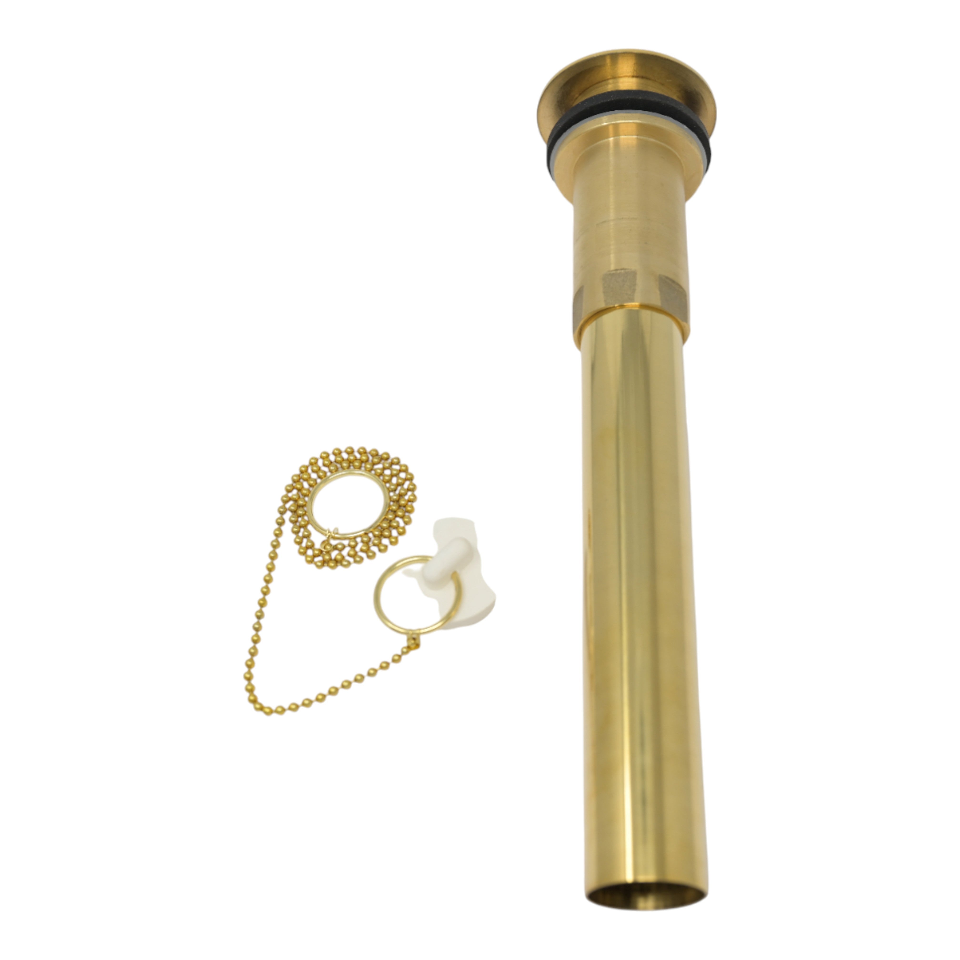 Lavatory Drain with Classic Chain/Stopper and Drain Assembly P0002 | Strom Living