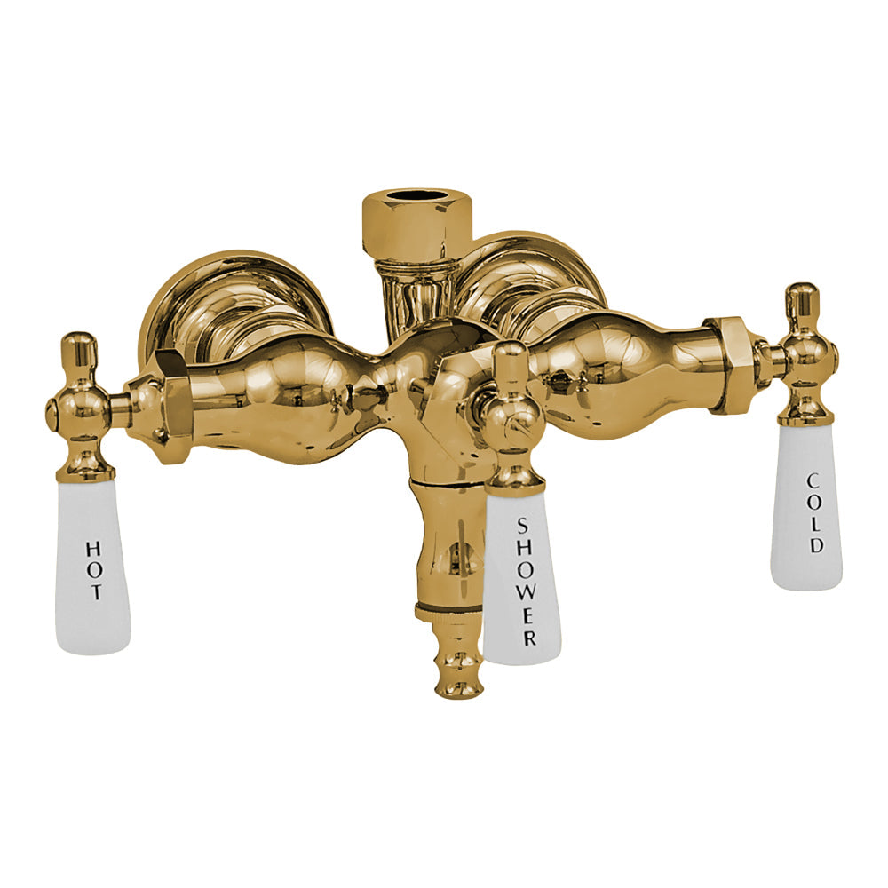 Strom Living Tub Faucet with Diverter Handle and Lock Down Nuts