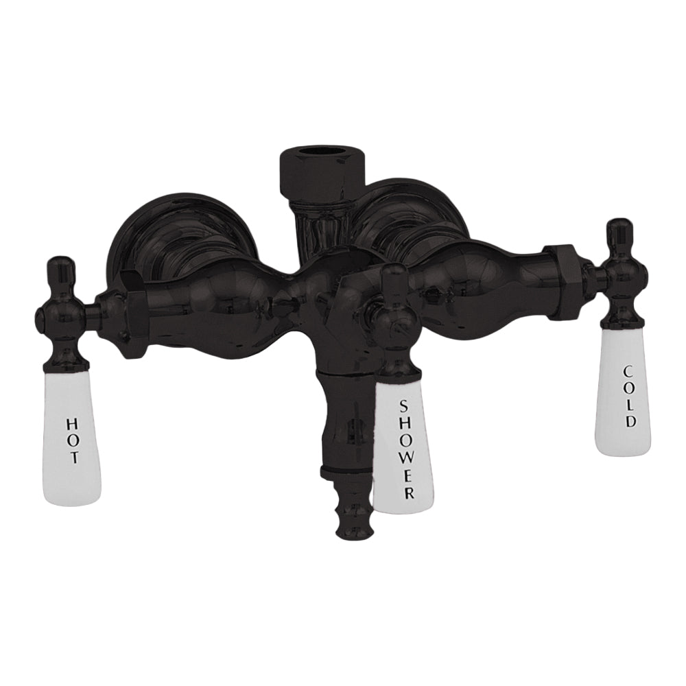 Tub Mount Diverter Faucet for Shower Riser P0006 | Strom Living Oil Rubbed Bronze - Tub Fillers