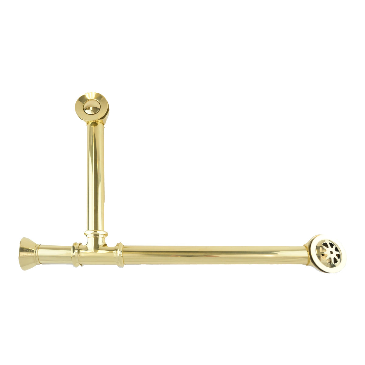 P0007 Chain & Stopper, Lift & Turn, or Toe Touch Waste & Overflow Tub Drain Toe Touch - Bathtub Components